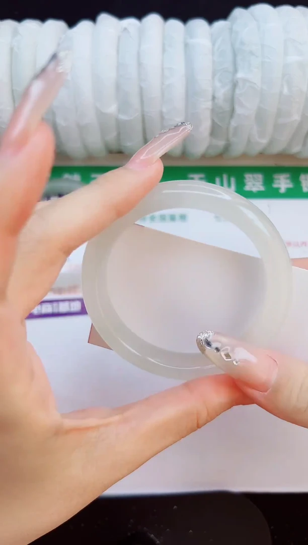 未镶嵌手镯石英质玉7-56/57/58