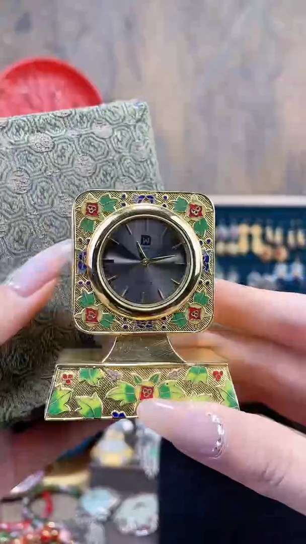 非遗手工景泰蓝台表