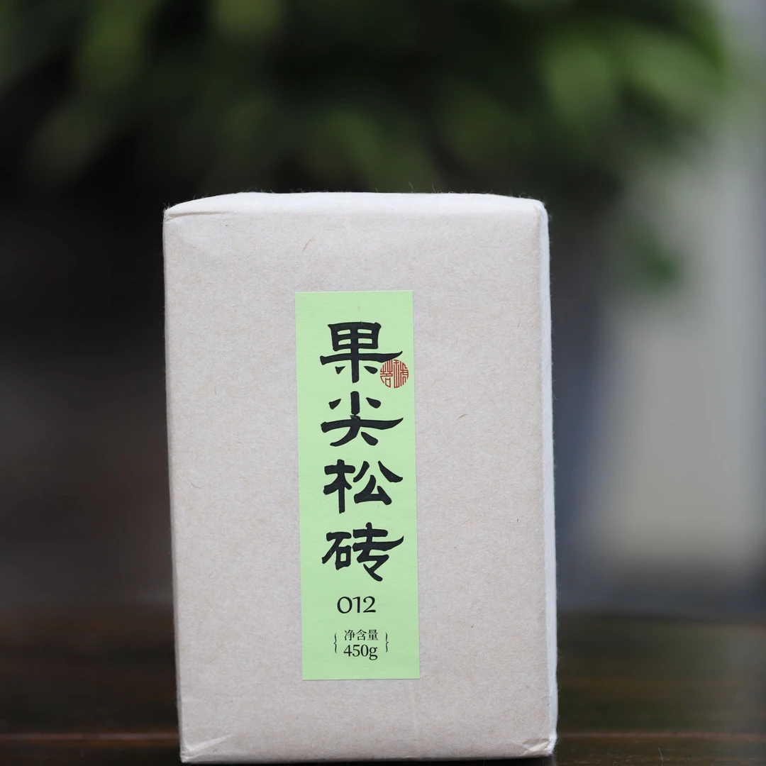 【柒月严选】炁上琥茗安化黑茶—2012年果尖松砖450g