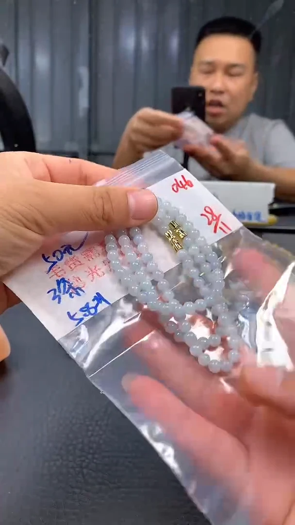 未镶嵌定制翡翠046毛货需精细抛光多样发一件珠串