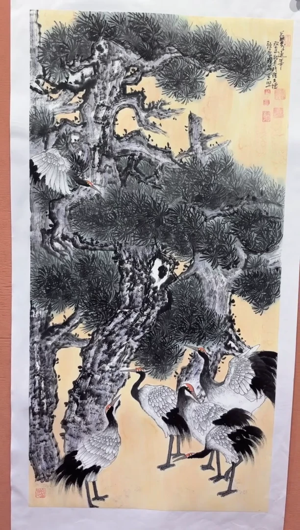 国画师立照老师国画作品