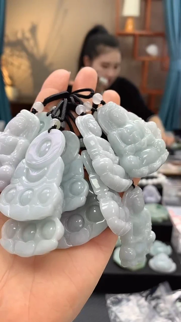 颈饰未镶嵌翡翠0158观音 多样性发一件