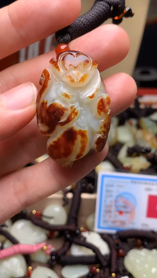 颈饰未镶嵌和田玉新疆料青海料清水和田玉吊坠