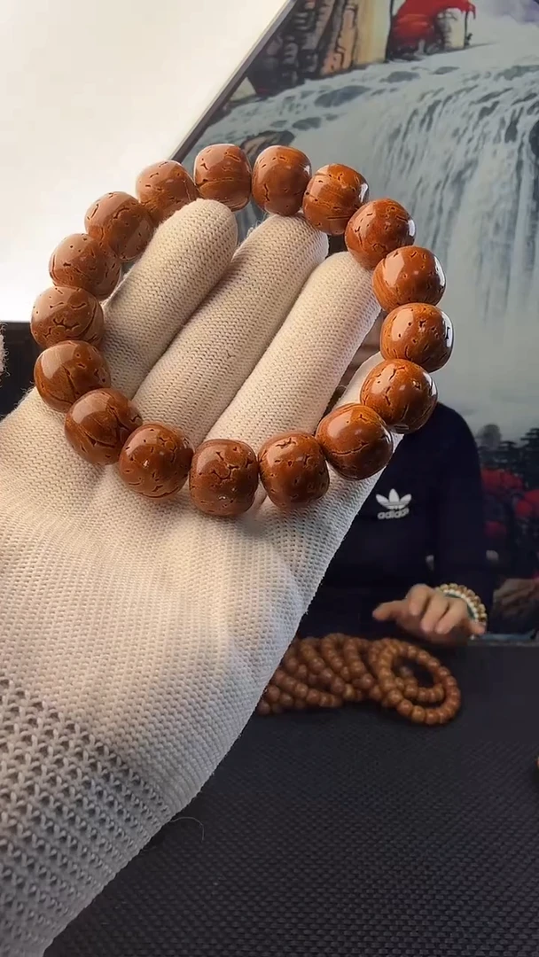 桃核手串红魔手串
