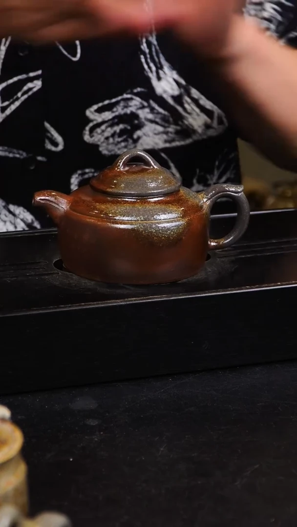 茶壶紫砂宜兴紫砂柴烧壶