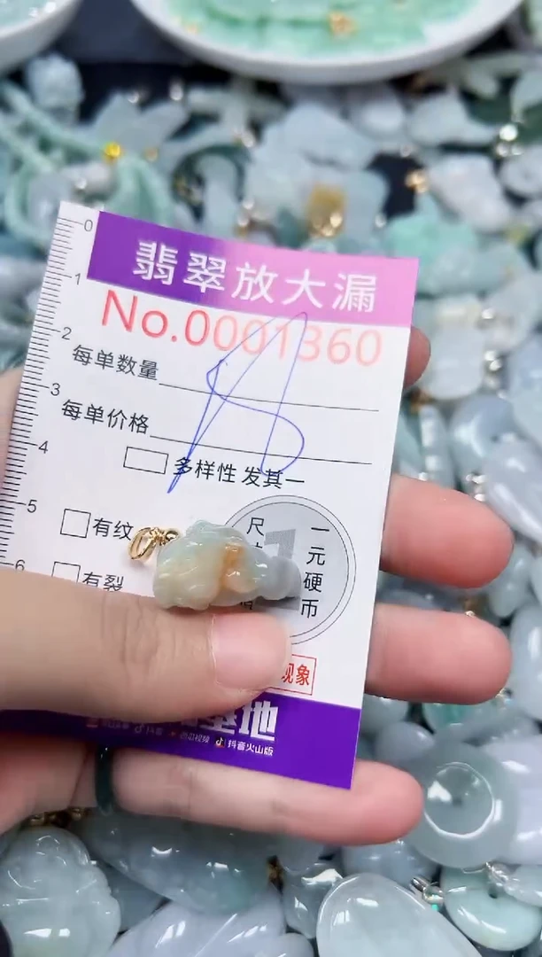 颈饰未镶嵌翡翠1360