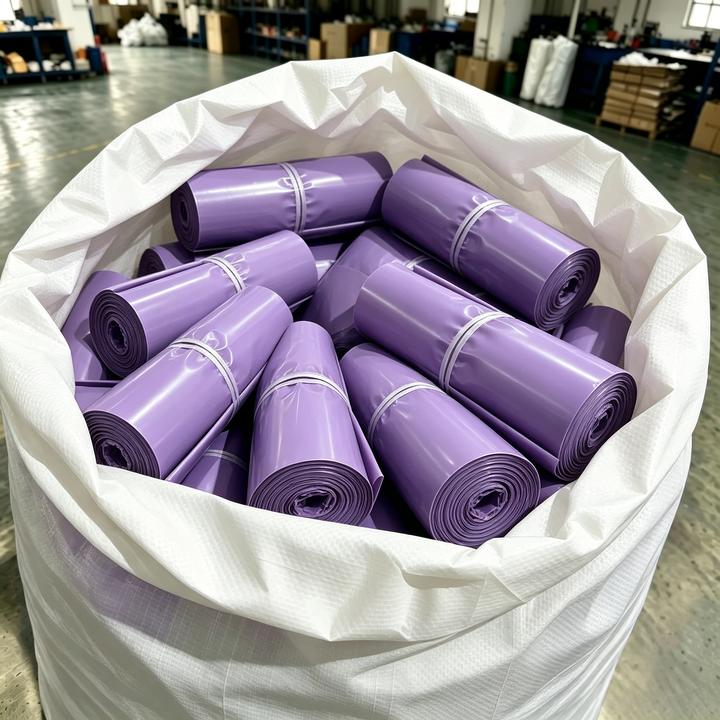 快递袋打包袋子物流袋紫色防水袋电商加厚批发定制大中小号