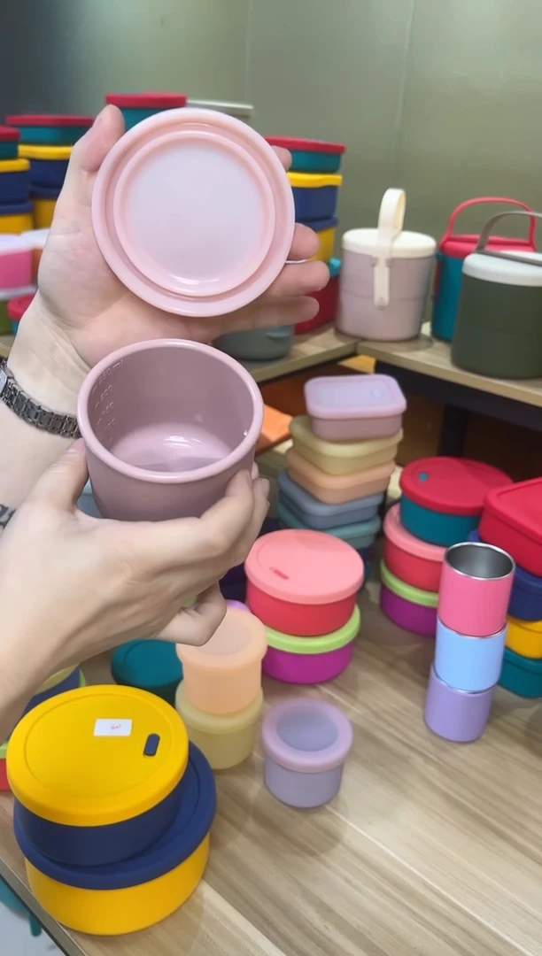 硅胶HX-粉色半透-250圆盒