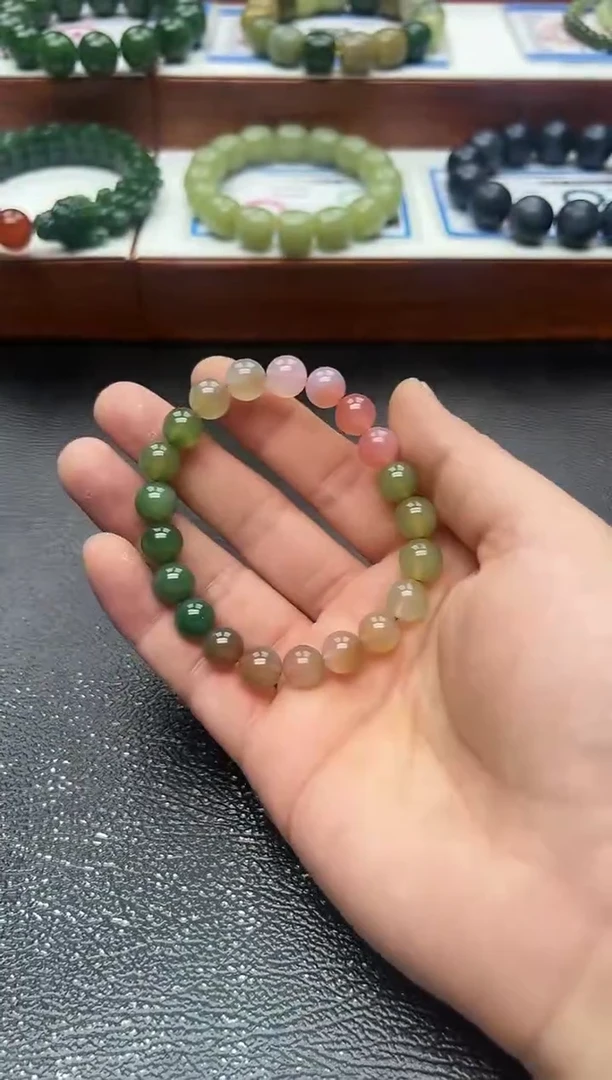 未镶嵌手串玛瑙/玉髓盐源玛瑙卡10精品手串