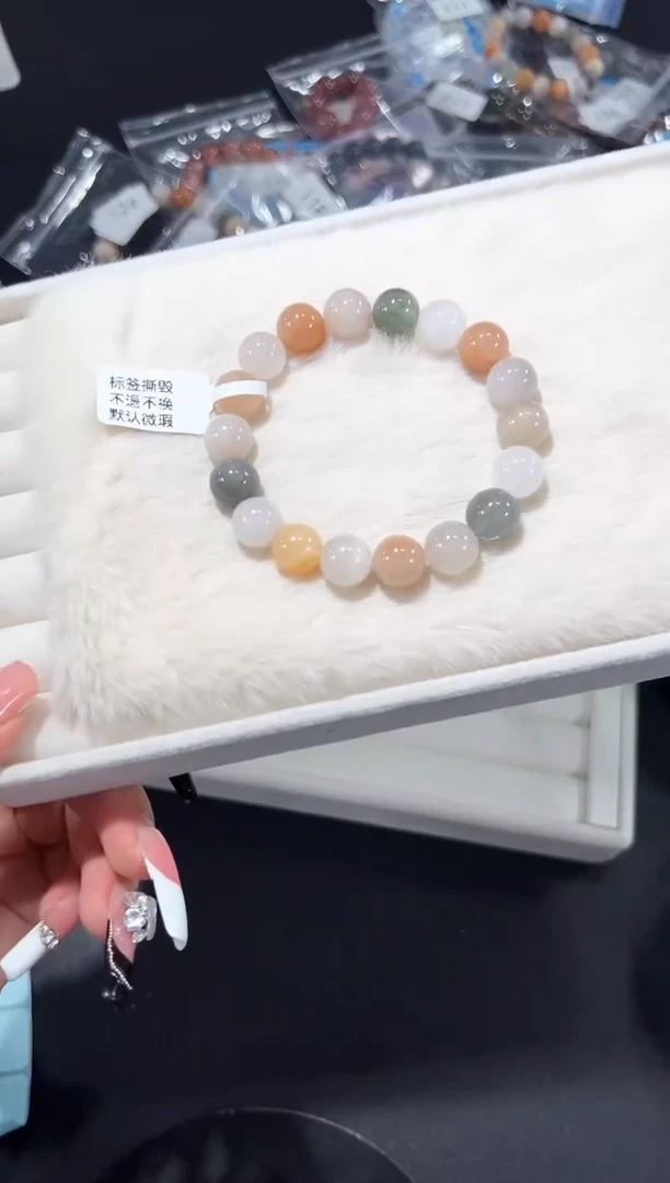 未镶嵌手串水晶28j多样性发其一【1条】默认微瑕