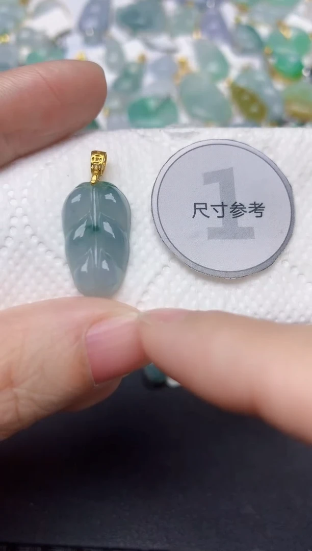 颈饰未镶嵌翡翠天然缅甸A货翡翠