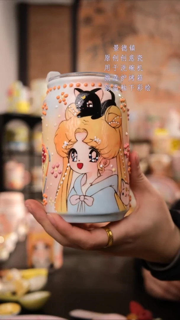 摆件陶旺的可以陶瓷设计师款