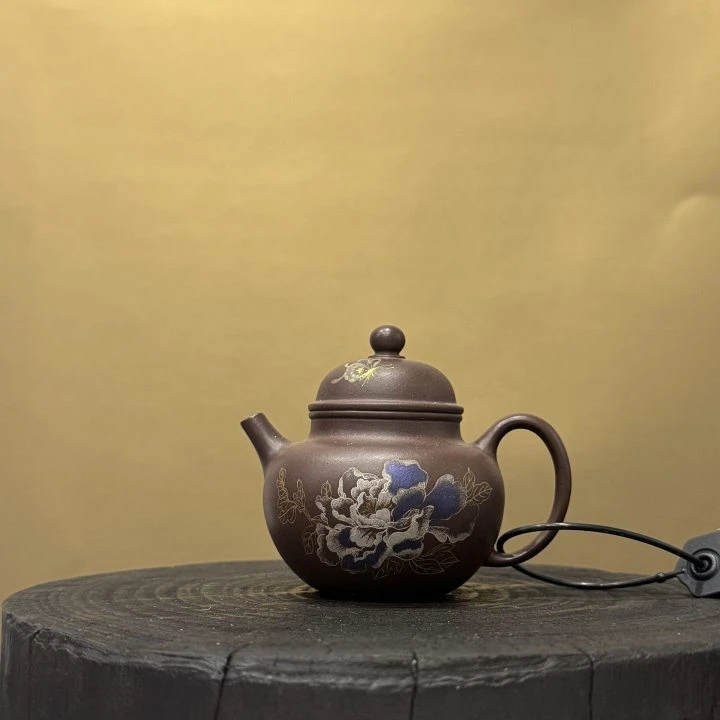 【古月壶来】HM1423天青金银措掇球