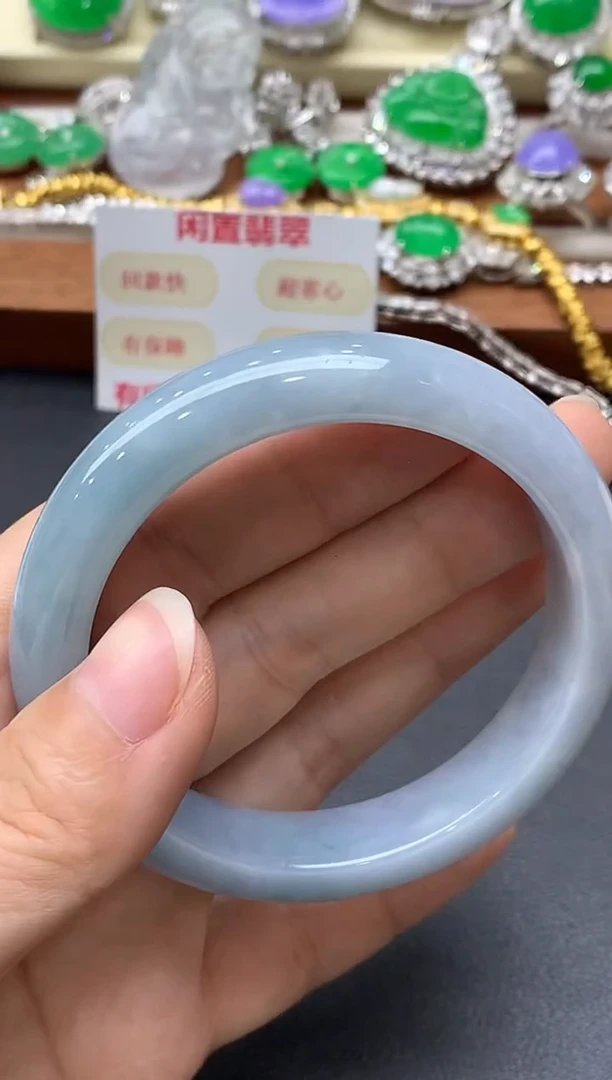 未镶嵌手镯翡翠368-中国好珍宝