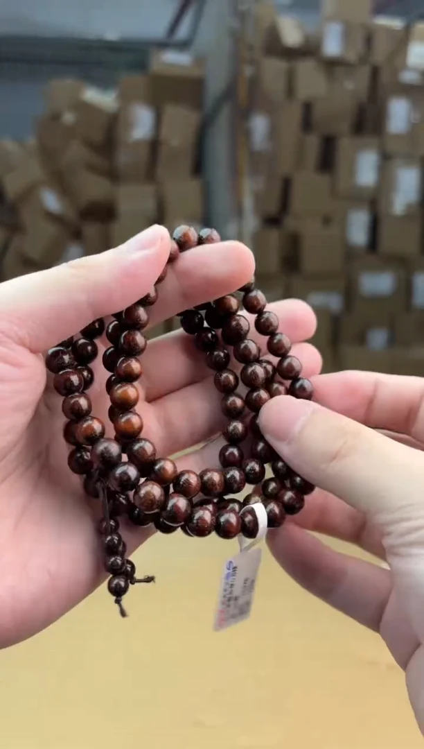 禧一文玩木作类材质手串无礼盒