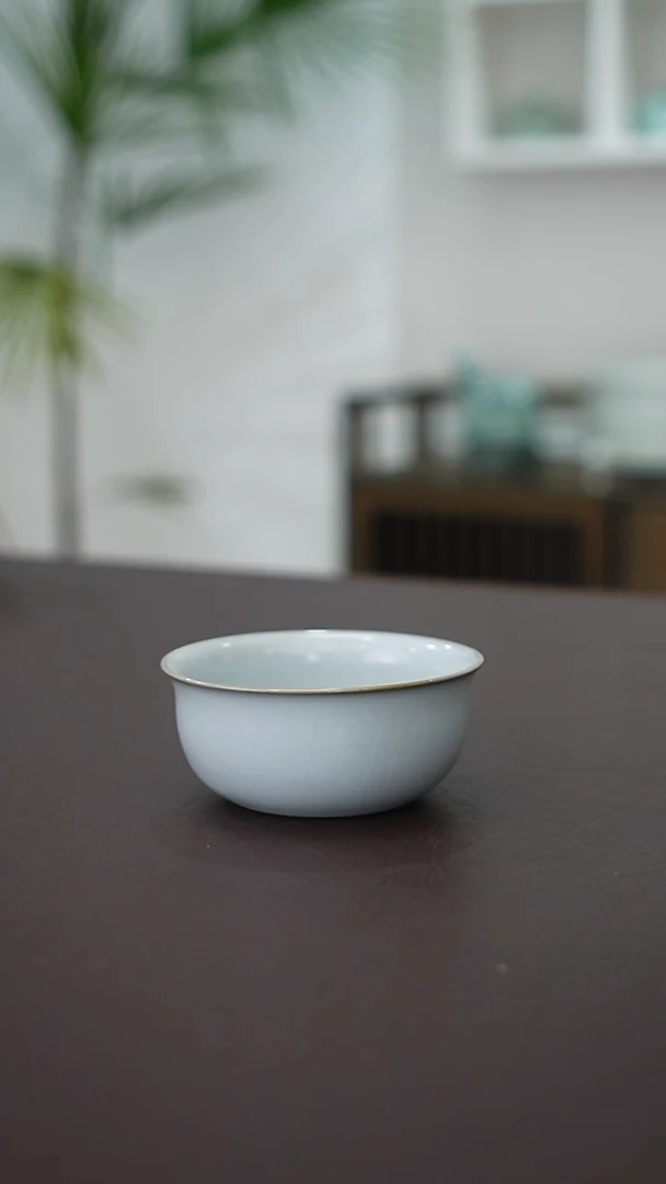 月釉鸡缸杯   有暇福利