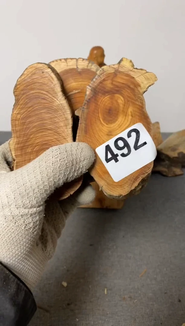 柏木（崖柏）太行陈化崖柏切片！随机（1单3片）492