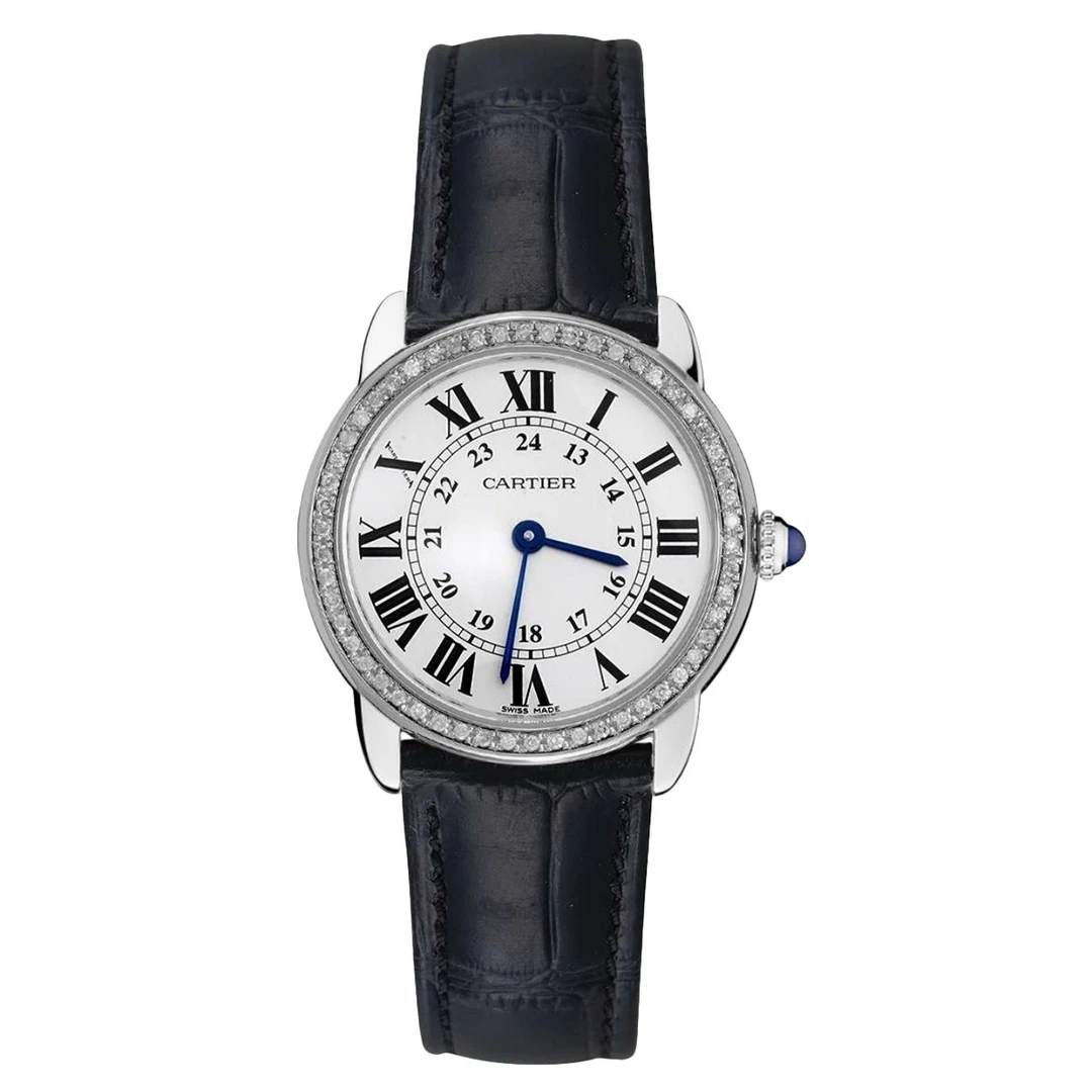 99新 Cartier/卡地亚 RONDEDE系列W6700155腕表/后钻/WHT025361