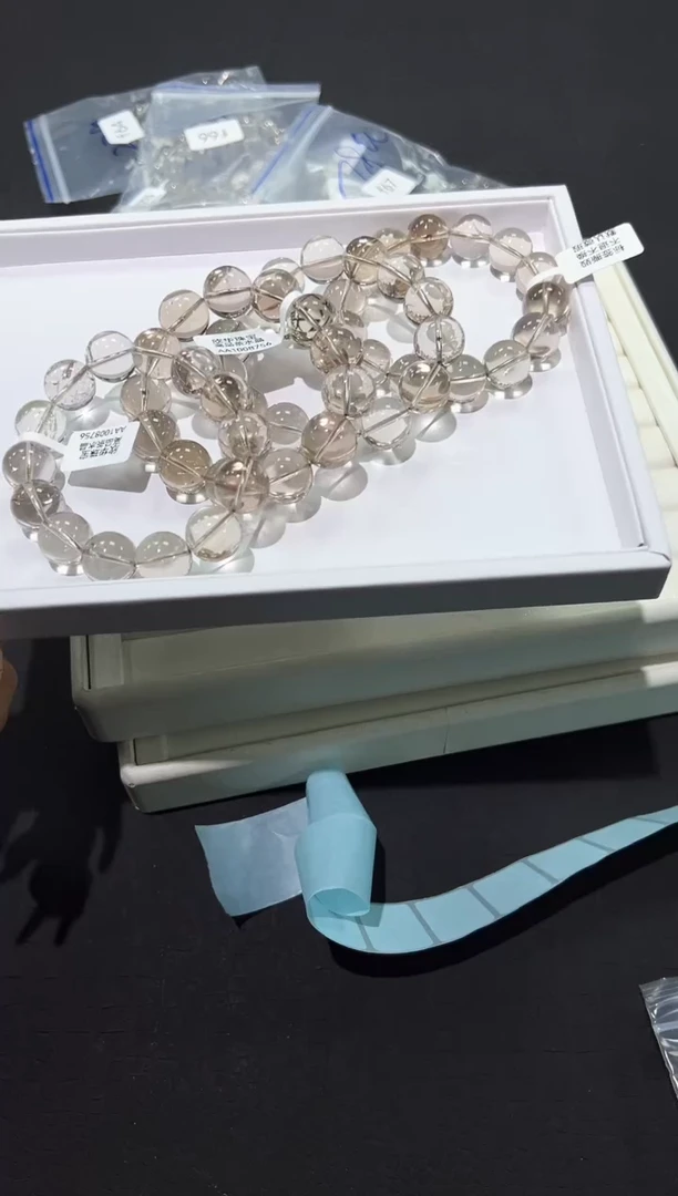 水晶手链未镶嵌68f多样性发其一【条】默认微瑕15mm