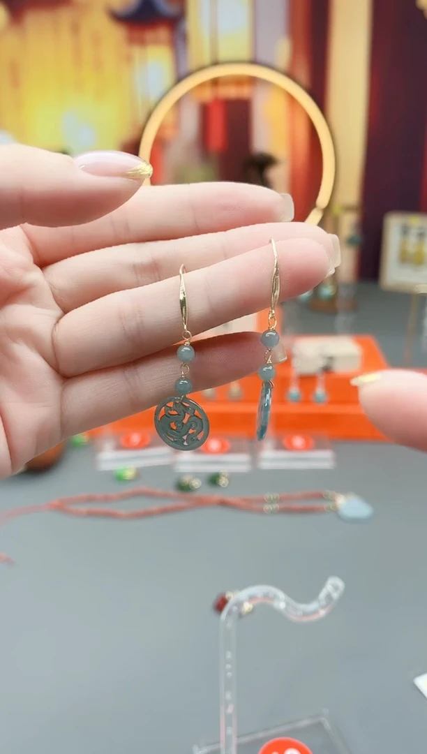 未镶嵌翡翠耳饰X28