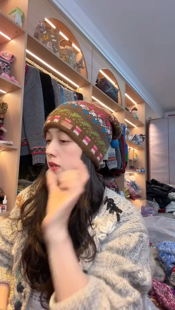 羊毛美利奴美拉德堆堆帽