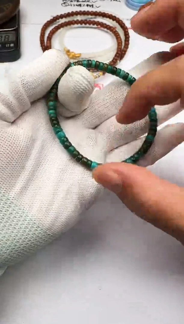 未镶嵌绿松石手串绿松石 手串
