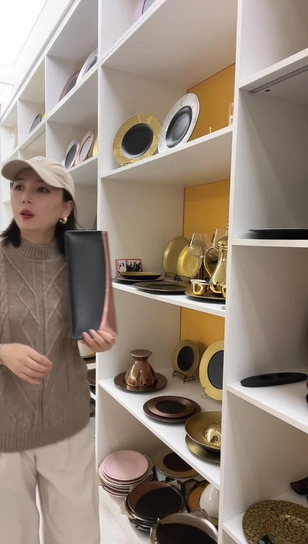 RAK 月牙 长方盘 玫瑰金