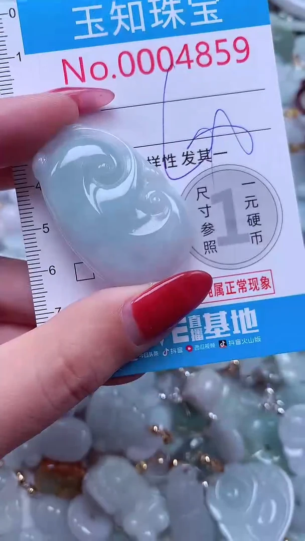 吊坠(不含链)未镶嵌翡翠4859