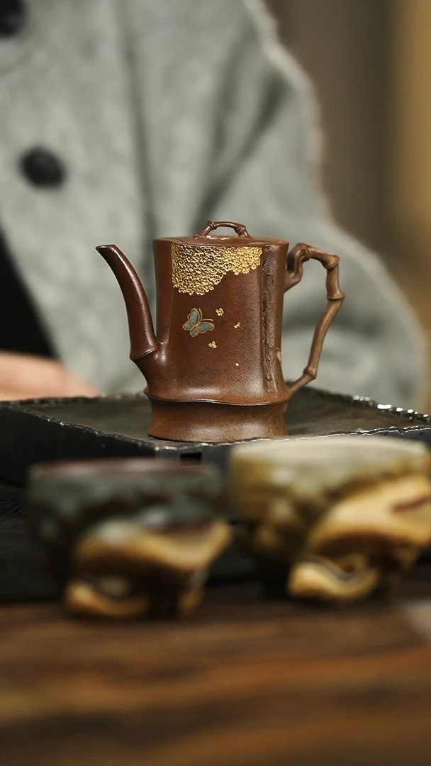 【闪购商品】紫砂茶杯57号紫砂柴烧