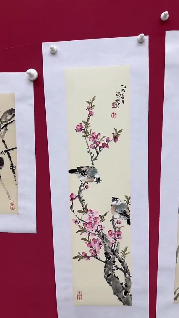 国画周瑞丽1平尺作品