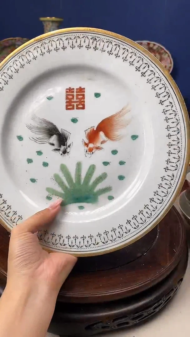 其他微瑕景德镇窑厂瓷摆件单件