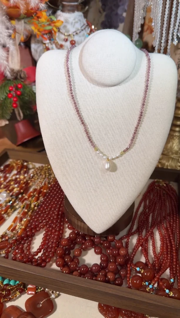 项链未镶嵌淡水珍珠060