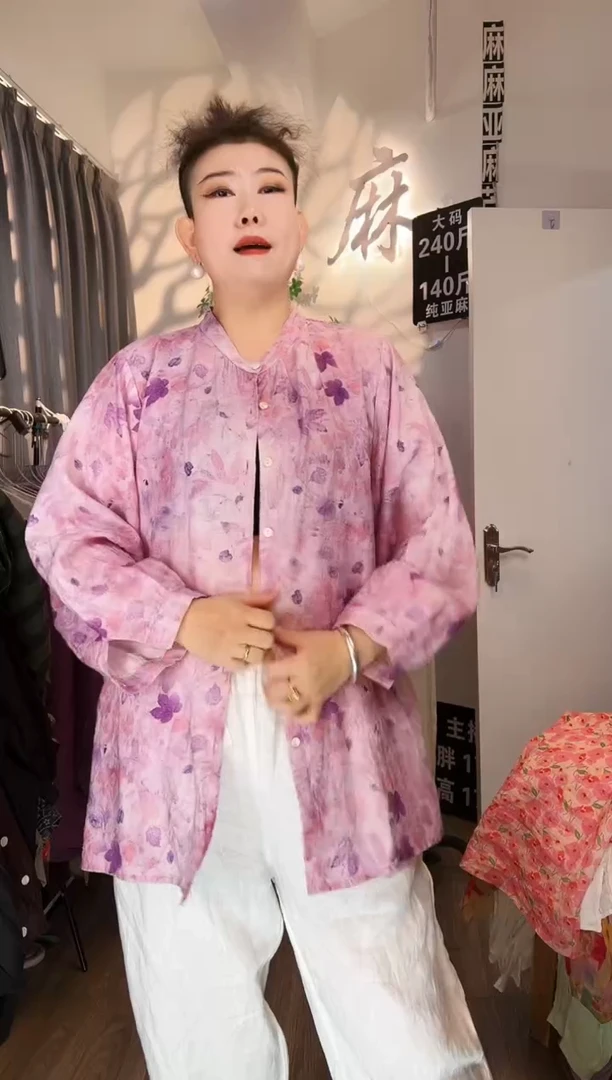 亚麻大码女装系列。