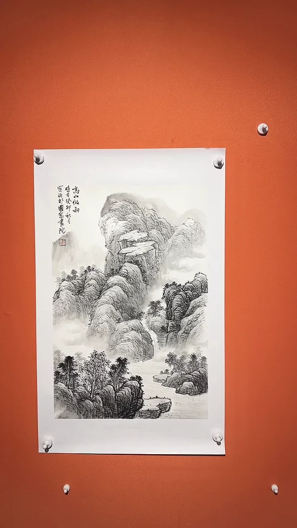 国画王保強老師手绘作品
