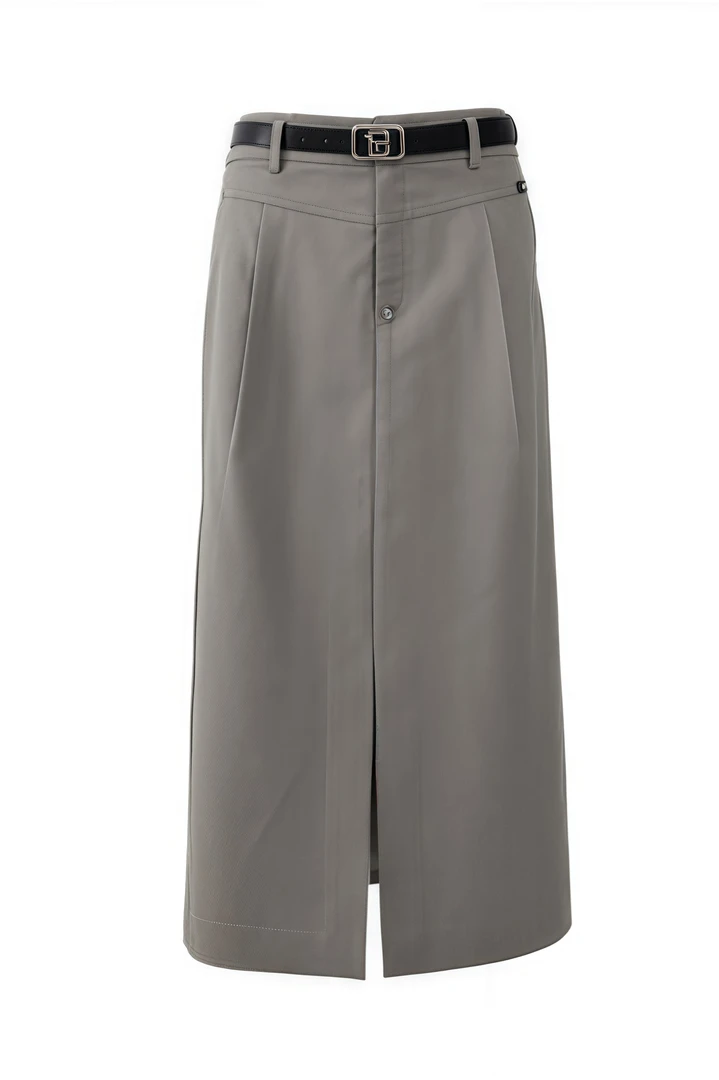 【妍帛】纯色高腰显瘦西装裙851316MW271905