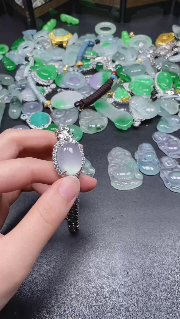 翡翠未镶嵌颈饰所见即所得（一物一图）206