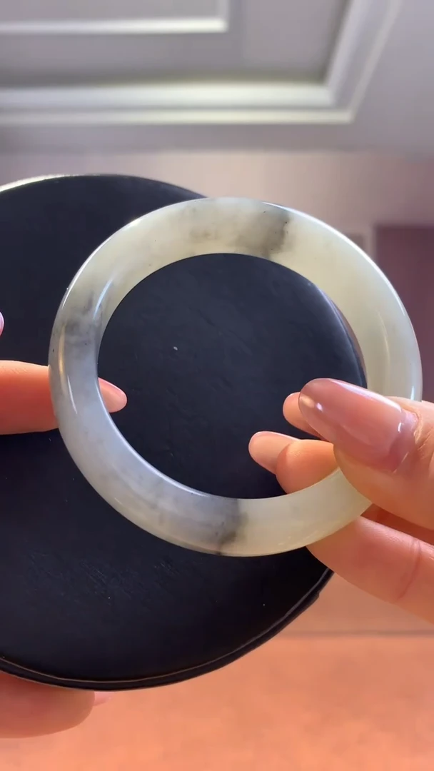 【闪购商品】和田玉手镯未镶嵌青花手镯55