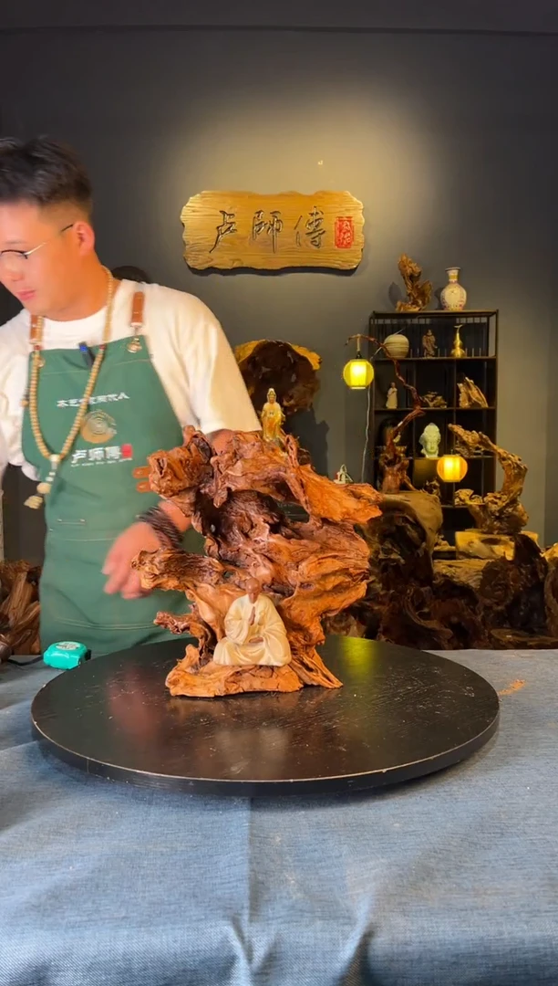 木卢师傅根艺作品（不包含人物摆件）