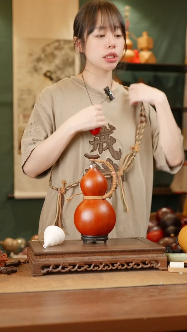 155号精品天然大漆酒葫芦一物一拍~