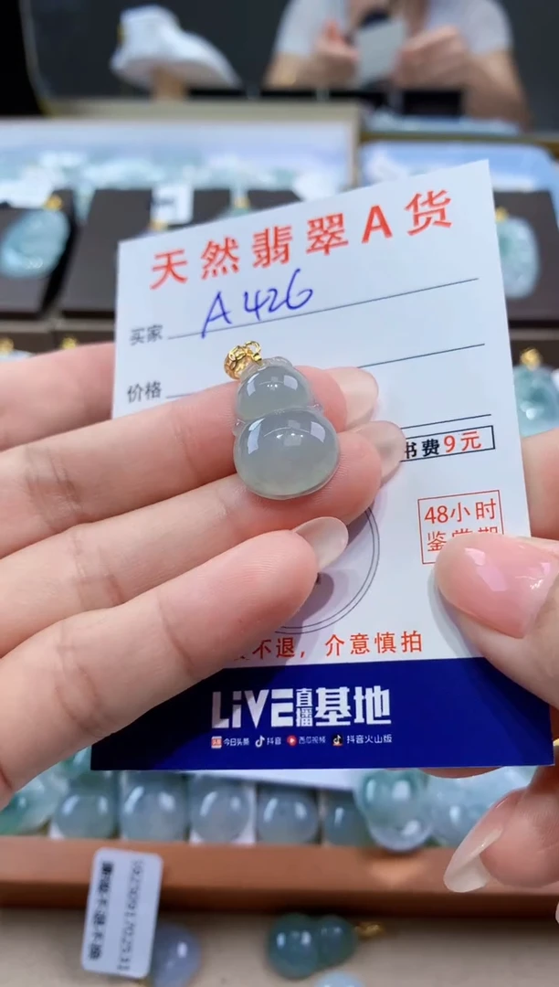 颈饰未镶嵌翡翠天然翡翠A货挂件