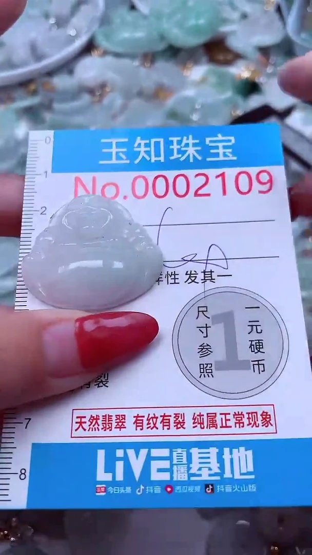 吊坠(不含链)未镶嵌翡翠2109