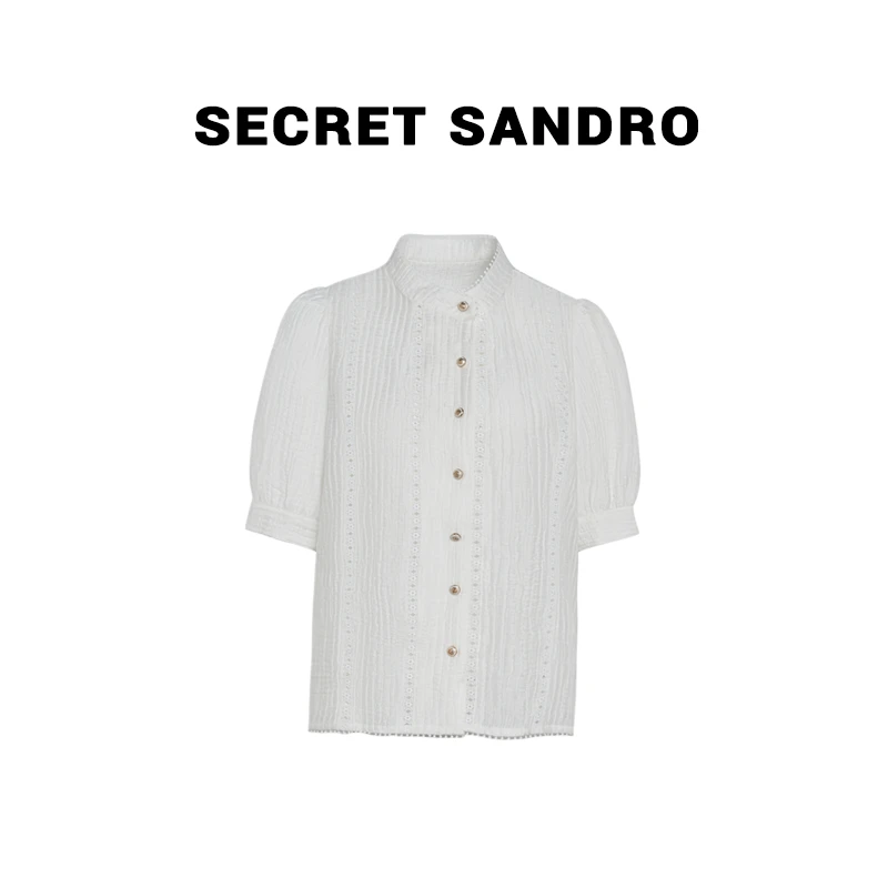 【大泡芙】【多娜&Secret Sandro粉丝专享】衬衫 S55280114N