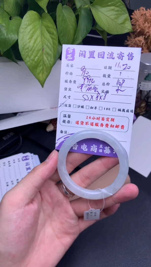 未镶嵌手镯翡翠手镯