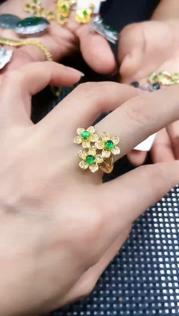 【闪购商品】翡翠戒指未镶嵌111111111