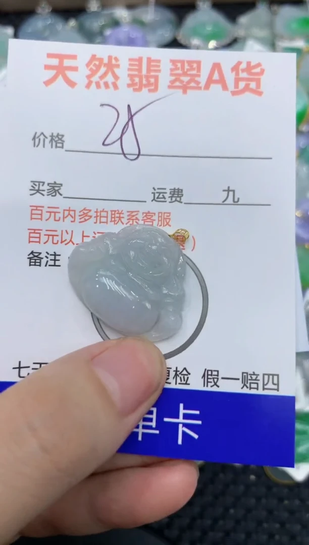 【闪购商品】翡翠颈饰18K金镶嵌111111111
