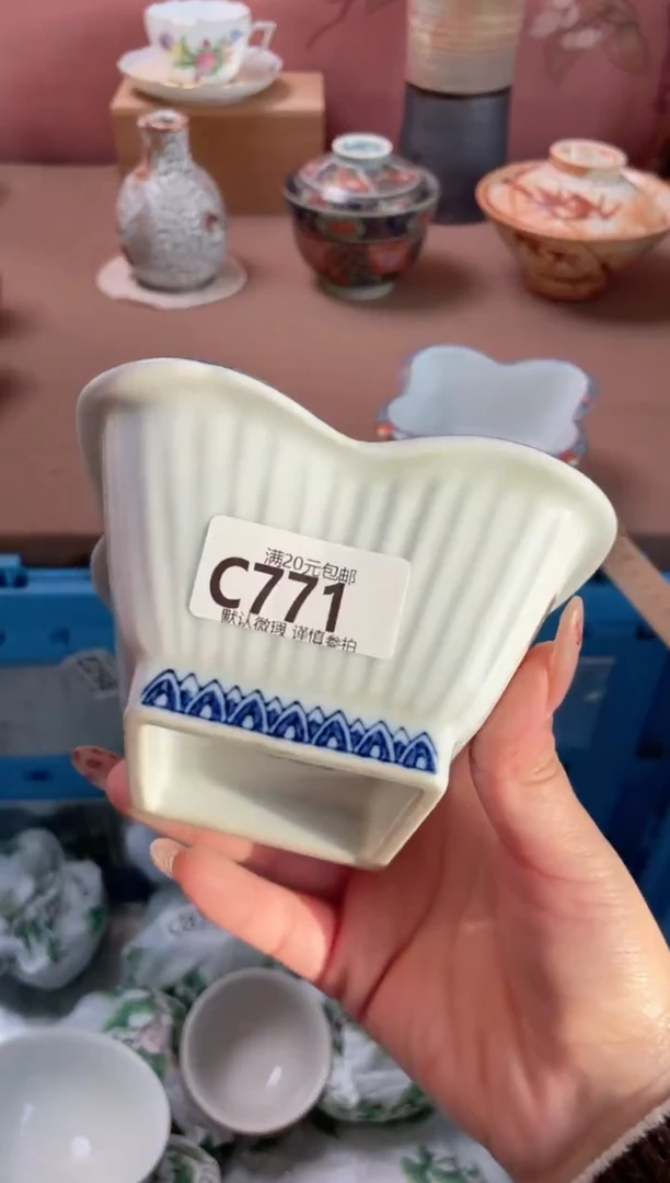 瓷片萌**宝瓷器瓷器C771