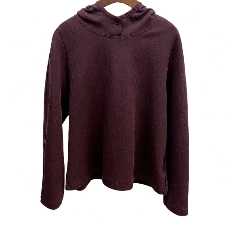 25005卡【麻尚】春季新款连帽长袖纯色休闲百搭套头衫