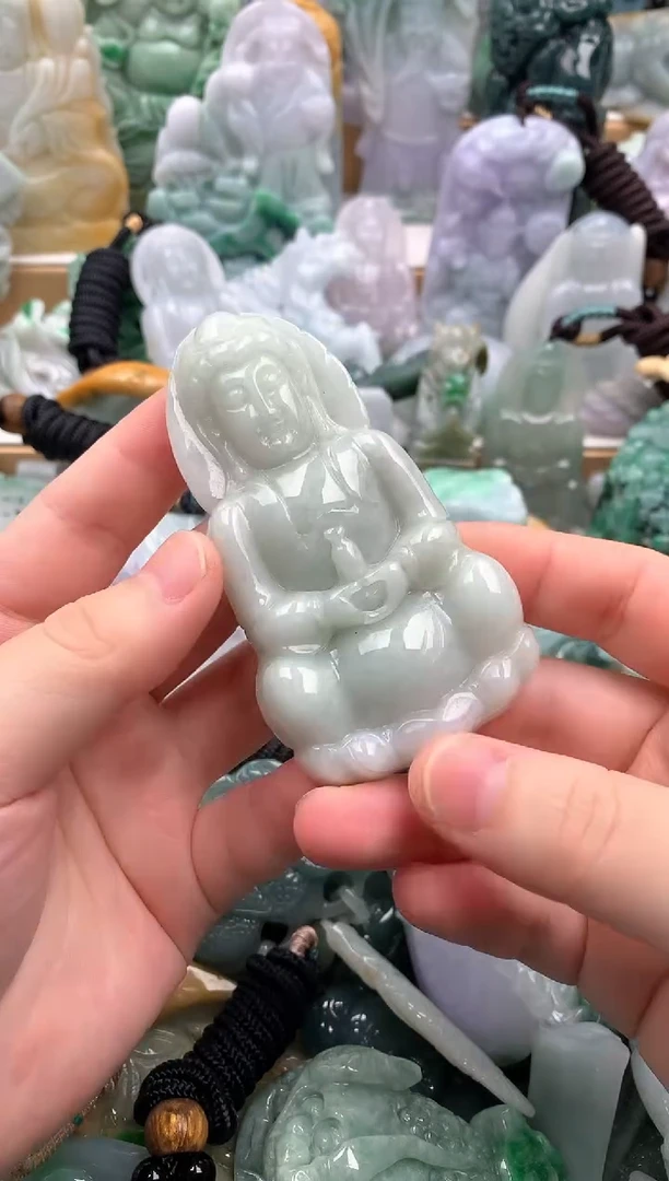 吊坠(不含链)未镶嵌翡翠1