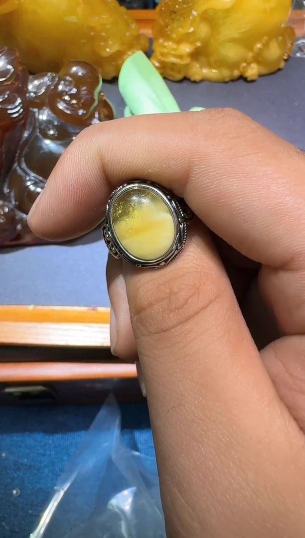 【闪购商品】蜜蜡戒指未镶嵌多样性发一件746