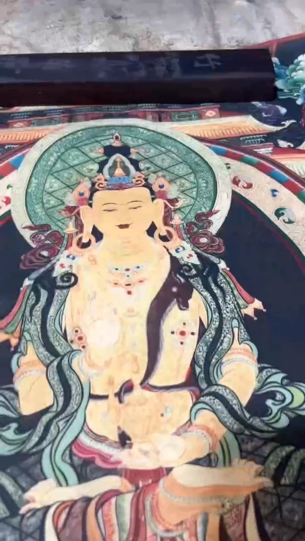 卷轴画卷轴画玖忆唐卡TK92
